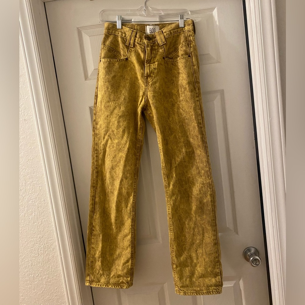 Urban Outfitters BDG high waisted straight leg jeans